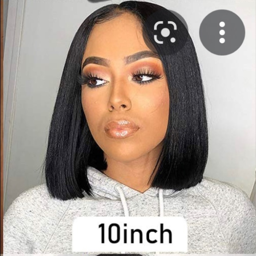 100% human hair bob wig